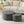 Modern Upholstered Round Coffee Table For Living Room (Set of 2)