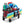 Gorilla Carts 7 Cubic Feet Foldable Utility Beach Wagon with Oversized Bed, Red - TRAPSKI