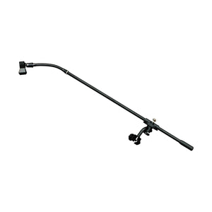 Odyssey Case 2 Tier DJ X Stand Combo Pack with Mic Boom and Top Shelf, Black