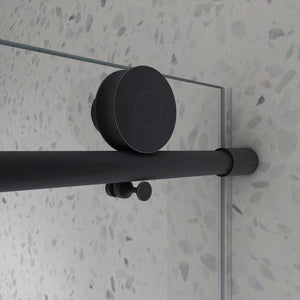 6063 Matte Tempered Glass Shower Door
