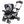 Baby Trend Sit N' Stand Foldable Front and Rear Seat Ultra Stroller, Phantom