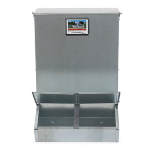 Brower 22H 2 Door Hog Supplement Feeder for Livestock, 3.7 Bushels, Feeds 8 Hogs
