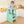 SDADI PLT01GN Children's Plastic Learning Stool with 3 Adjustable Heights, Green