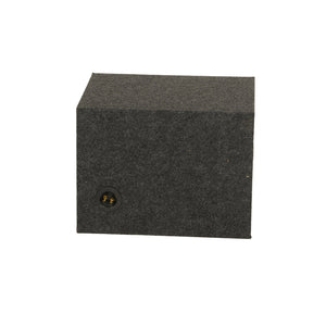 Q Power 10" Heavy-Duty Single Vented Vehicle Subwoofer Enclosure Woofer Box