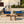 U_STYLE Acacia Wood Outdoor Lounge Set - Chair and Ottoman