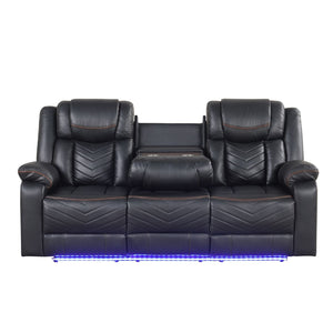 Challenger LED Power Recliner Set