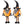 Standing Gnome With Gnome & Holding Banner, For Halloween Decor