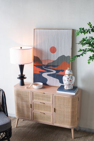 D15x26.7" Table Lamp