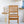 13.8x13.8x24 Gold Side Table with Rope Knot Design and White Marble Base