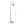Tall Corner Floor Lamp For Living Room - White