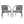 Modern Upholstered Dining Chair (Set of 2)