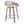 Cassis - Mid Century Modern Fixed Height Counter Stool With Swivel With Round Footrest (Set of 2)