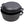 Pre-Seasoned Cast Iron Dutch Oven 2 In 1 With Dual Handles And Covers, 5 Quart - Black