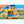 Banzai Sun 'N Splash Fun Inflatable Bounce House and Water Slide w/ Accessories