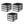 Life Story 3 Drawer Stackable Shelf Organizer Storage Drawers, Black (3 Pack)