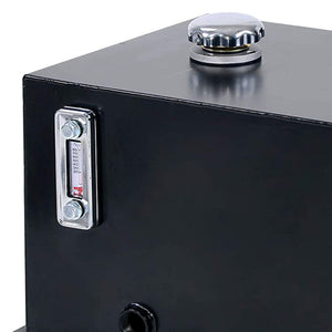 Field Tuff FTF-10GOR 10 Gallon 14 Gauge Steel Hydraulic Reservoir Tank, Black