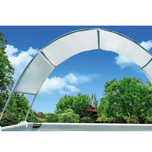 Intex 28211EH 12' x 30" Metal Frame Above Ground Swimming Pool kit with Canopy