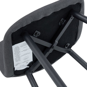 Modern Bar Chair Rounded Backrest (Set of 2)