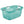 Sterilite Ultra 2 Bushel Plastic Stackable Laundry Basket Bin, Aqua (12 Pack)