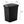 Sterilite 7.5 Gallon TouchTop Wastebasket with Titanium Latch, Black (8 Pack)