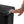 Sterilite 7.5 Gallon TouchTop Wastebasket with Titanium Latch, Black (8 Pack)