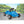 Pilsan 07 302B Herby Pedal Car w/ Moving Mirrors and Horn for Ages 3 & Up, Blue