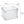 Sterilite Convenient Mini Square Small Storage Organizing Crate, Clear (24 Pack)