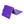 BalanceFrom Fitness GoGym 6x2ft Folding 3 Panel Exercise Mat w/Handles, Purple