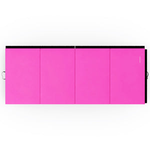 BalanceFrom Fitness 120 x 48" All Purpose Folding Gymnastics Exercise Mat, Pink