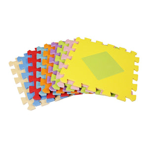 BalanceFrom Kid’s Puzzle Play Mat, EVA Foam Interlocking Floor Tiles for Baby Play Area, Toddler Playroom, and Home Gym Flooring