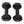 Sporzon! Neoprene Coated 3 Pairs Metal Handheld Dumbbell Weight Set w/ Stand