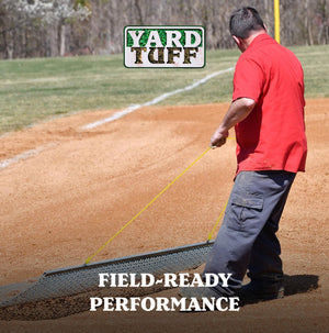 Yard Tuff 35HPDM ATV/UTV 3 x 5 Foot Zinc & Steel Field Surface Leveling Drag Mat - TRAPSKI