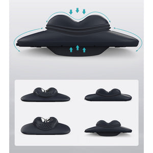 UTK Cervical Support Traction Headrest Apparatus 5 Control Settings with Remote