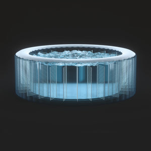 Intex PureSpa Plus Inflatable Hot Tub + Intex Tray Accessory w/ LED Light Strip