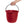 Sterilite Large 10 Qt Easy Pour Spout Pail with Comfy Grip Handle, Red (36 Pack)