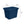 Sterilite Classic Lidded Stackable 18 Gal Storage Tote Container, Blue, 16 Pack