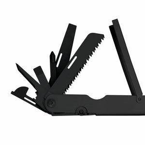 SOG PowerLock Stainless Steel Folding Knife 18 Tool Multi Tool Pliers, Black - TRAPSKI