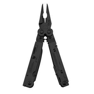 SOG Power Assist Stainless Steel Folding Knife 16 Attachment Multi Tool, Black