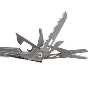 SOG PowerPint Stainless Steel Folding 18 Multi Purpose Pocket EDC Tool, Silver