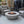 Elementi Natural Gas Concrete Lunar Bowl Fire Pit w/ Auto Ignition, Clean Flame