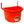 Little Giant FF11RED 20 Quart Durable Fence Feeder with Mounting Brackets, Red - TRAPSKI