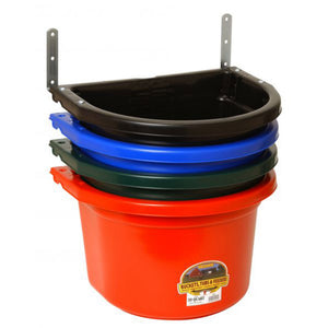 Little Giant FF11RED 20 Quart Durable Fence Feeder with Mounting Brackets, Red - TRAPSKI
