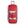 Olympia 26 Inch 8 Pocket U Shape Rolling Duffel Bag with Retractable Handle, Red