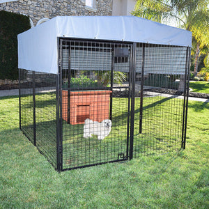 Rugged Ranch Products 6.3 Foot Universal Walk In Pen with Double Latch Entry