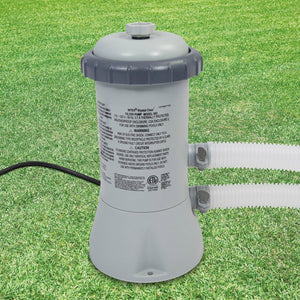 Intex 12 Foot x 30 Inches Pool with Intex 530 GPH Pool Cartridge Filter Pump