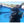 Cheerble Wicked Cyclone Indoor Outdoor Automatic Interactive Dog Toy Ball, Blue