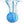 Cheerble Wicked Cyclone Indoor Outdoor Automatic Interactive Dog Toy Ball, Blue