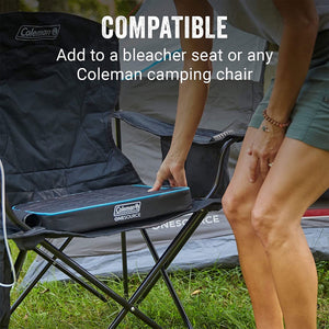 Coleman OneSource Outdoor Heated Camping Chair Pad with Rechargable Battery - TRAPSKI