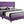 Upholstered Nailhead Trim Chic Bed