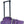 Olympia 33 Inch 8 Pocket U Shape Rolling Duffel Bag with Handle, Dark Lavender